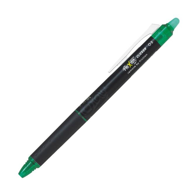 Roller gumovací PILOT Frixion clicker R, 05, zelená Roller gumovací PILOT Frixion clicker R, 05, zelená