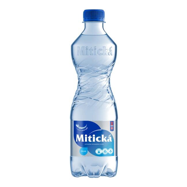 Minerálna voda Mitická perlivá 12 x 0,5 ℓ