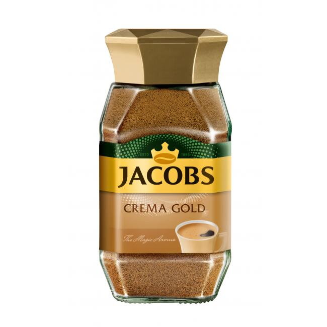 Káva JACOBS Crema Gold instantná 200 g Káva JACOBS Crema Gold instantná 200 g