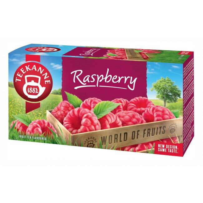 Čaj TEEKANNE ovocný Raspberry HB 20 x 2,5 g