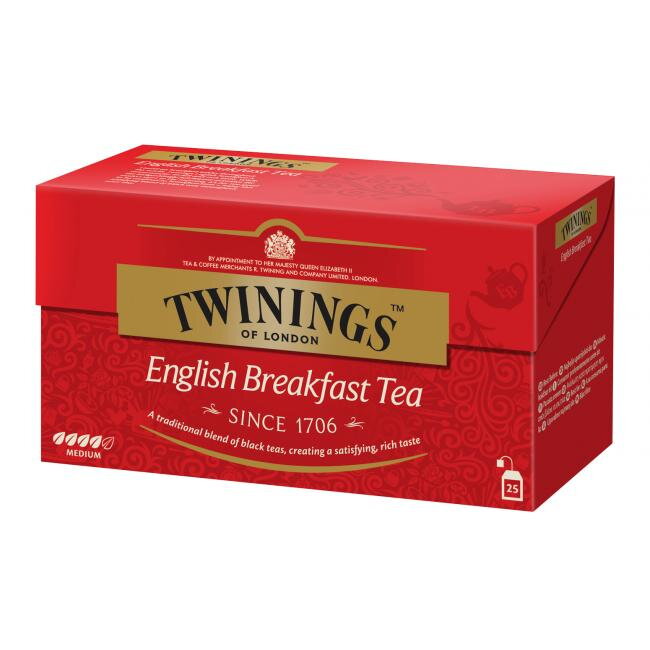 Čaj Twinings čierny English Breakfast HB 50 g