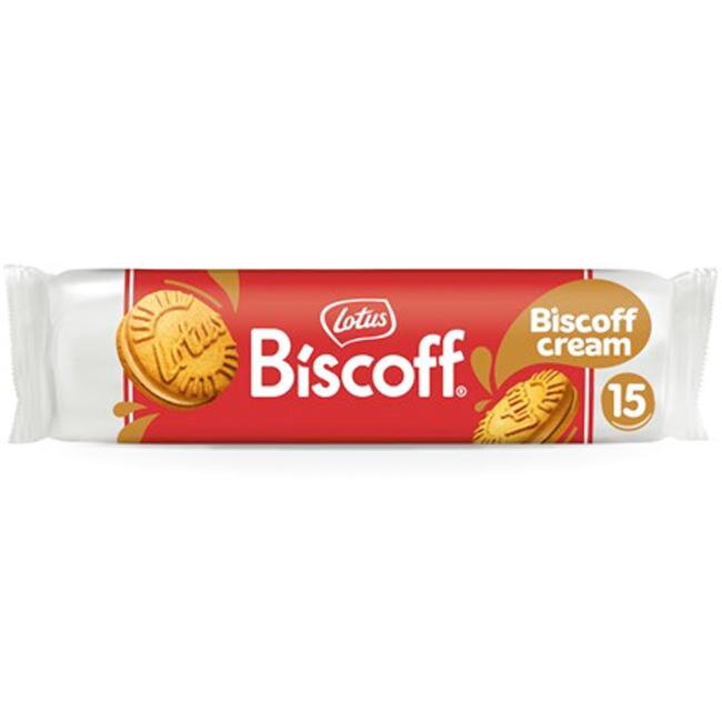 Karamelové sušienky Lotus Biscoff Sandwich Biscoff cream 150g Karamelové sušienky Lotus Biscoff Sandwich Biscoff cream 150g