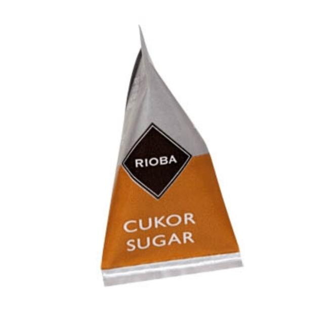 Cukor Rioba trstinový 500 x 4 g pyramídky