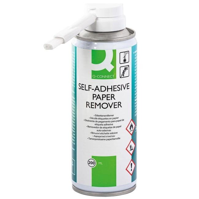 Odstraňovač etikiet Q-CONNECT v spreji 200ml Odstraňovač etikiet Q-CONNECT v spreji 200ml