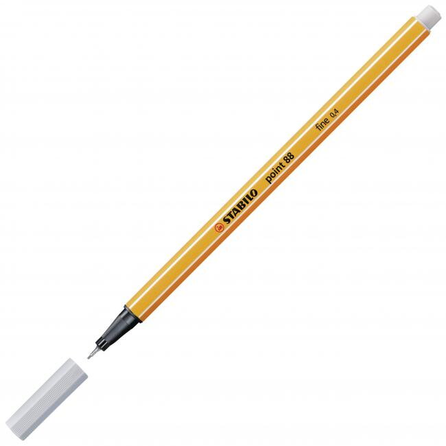 Liner STABILO Point 88 svetlosivý Liner STABILO Point 88 svetlosivý