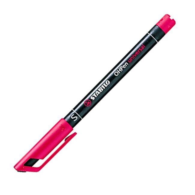 Popisovač OHP STABILO 841 S červený Popisovač OHP STABILO 841 S červený